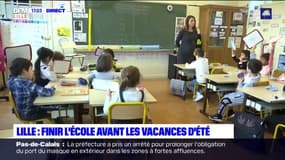 Lille: finir l'école avant les vacances d'été