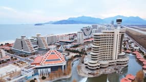 La Corée du Nord a dévoilé un plan de futur complexe touristique dans la ville côtière de Wonsan, mardi 31 décembre