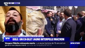 "C'est une espèce de thérapie, ça évite d'être aigri", Fabrice Schlegel, ex-gilet jaune, a interpellé Emmanuel Macron à Dole