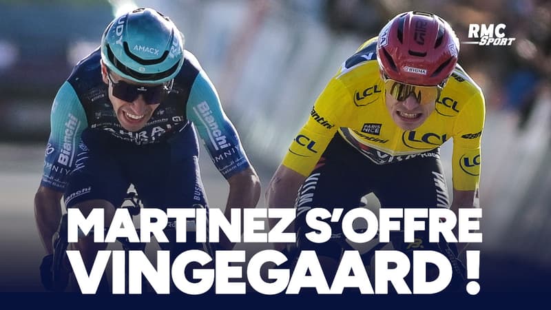 Paris Nice C est fou de gagner cette derniere etape se rejouit Martinez apres son sprint face a Vingegaard 2252827