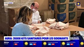 Auvergne-Rhône-Alpes: 35.000 kits sanitaires pour les soignants