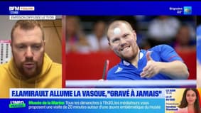 J'aime mes jeux du mercredi 11 septembre - F. Lamirault allume la vasque, "Gravé à jamais"
