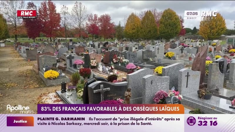83% des Français favorables à des obsèques laïques
