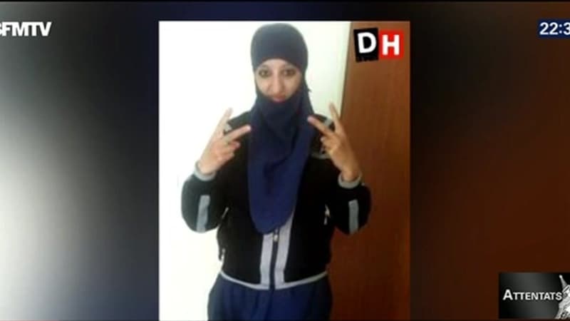 La jeune femme est soupçonnée d'avoir aidée Abdelhamid Abaaoud dans sa cavale.