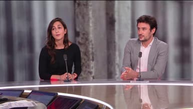 Olivia Ronen et Martin Vettes, avocats de Salah Abdeslam en France, sur BFMTV, le 7 février 2024.