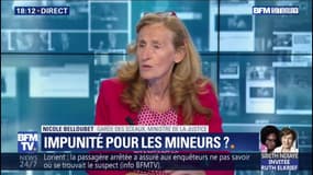 Justice des mineurs: Nicole Belloubet défend la mise en place d'un seuil d'irresponsabilité