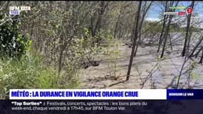 Var: la Durance proche de déborder, une viligance orange pour crue en cours