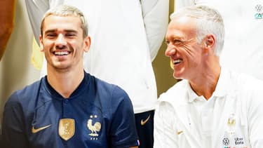 Antoine GRIEZMANN et Didier DESCHAMPS