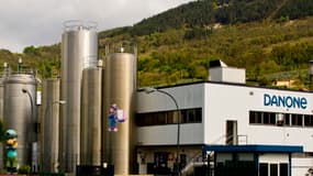 Danone va fermer trois usines en Europe. Ici, un site en Espagne.