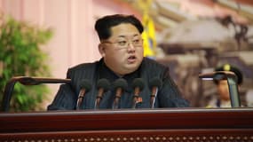 Le leader nord-coréen Kim Jong-Un, en décembre 2015. 
