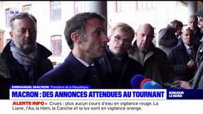 Inondations dans le Pas-de-Calais: retour sur la visite d'Emmanuel Macron