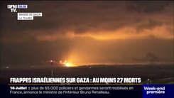 Guerre à Gaza: des frappes israéliennes font au moins 27 morts, dont des enfants