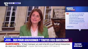 "Je l'aurai en tête pendant tout ce mandat"; Marine Tondelier (Les Écologistes) assure qu'elle n'oubliera pas les électeurs qui ont voté pour le NFP uniquement pour faire barrage contre le RN