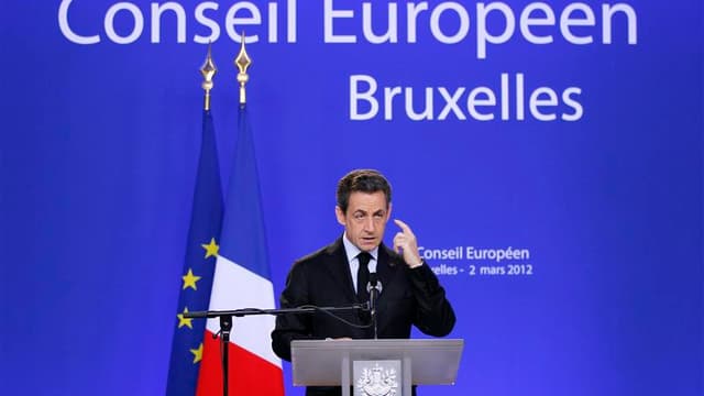 Nicolas Sarkozy a vécu vendredi son dernier sommet européen avant la présidentielle française - à moins qu'une urgence n'impose la tenue d'une nouvelle réunion -, et s'est félicité que pour la première fois celui-ci ne soit pas catalogué "sommet de crise"