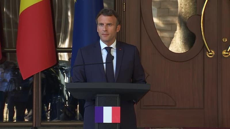 Emmanuel Macron assure que la demande d'adhésion de la Moldavie à l'UE est 