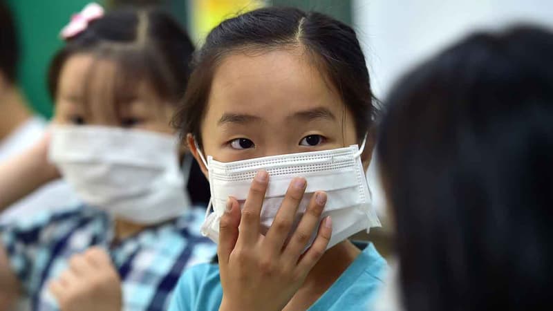 2.500 écoles ont été fermées en Corée du Sud par mesure de précaution. 