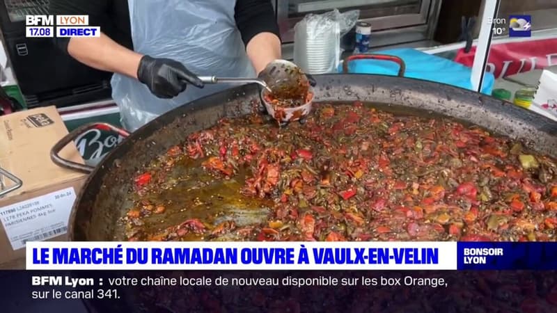 Vaulx-en-Velin: le marché du ramadan a ouvert ce lundi