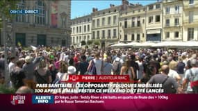Manifestations anti-pass sanitaire: "J'y serais tant que ce pass ne sera pas retiré - Pierre, auditeur RMC