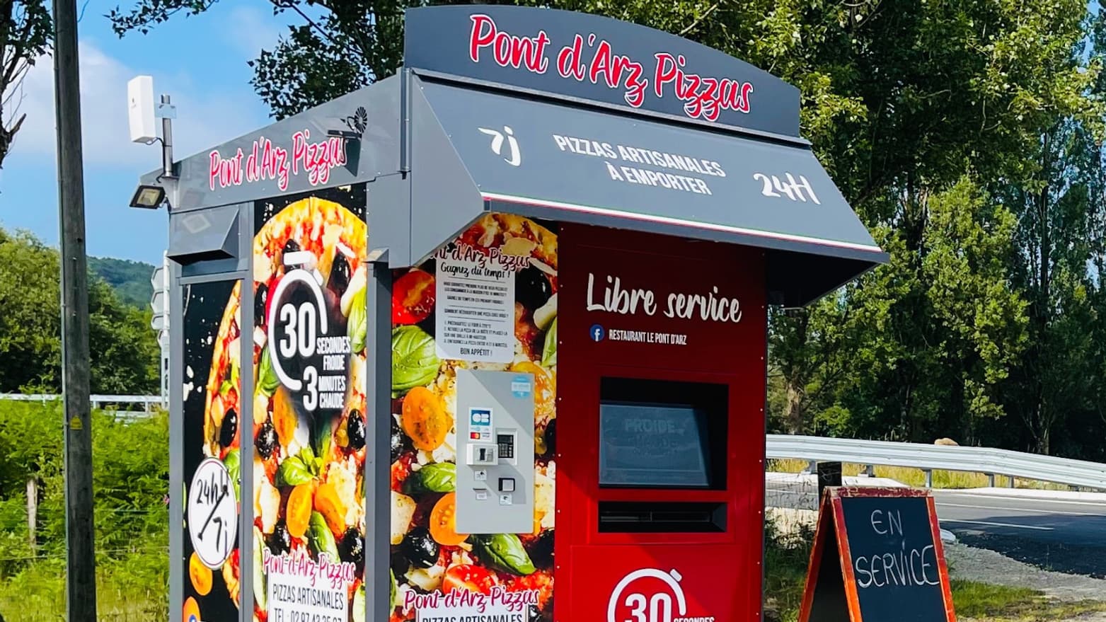 Adial est leader mondial des distributeurs automatiques de pizzas