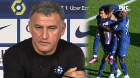 PSG 5-0 Auxerre : Galtier content pour Ekitike, "un garçon très structuré"