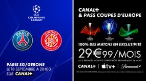Regardez le Paris SG faire son entrée en UEFA Champions League dans un match choc contre le FC Gérone avec cette offre