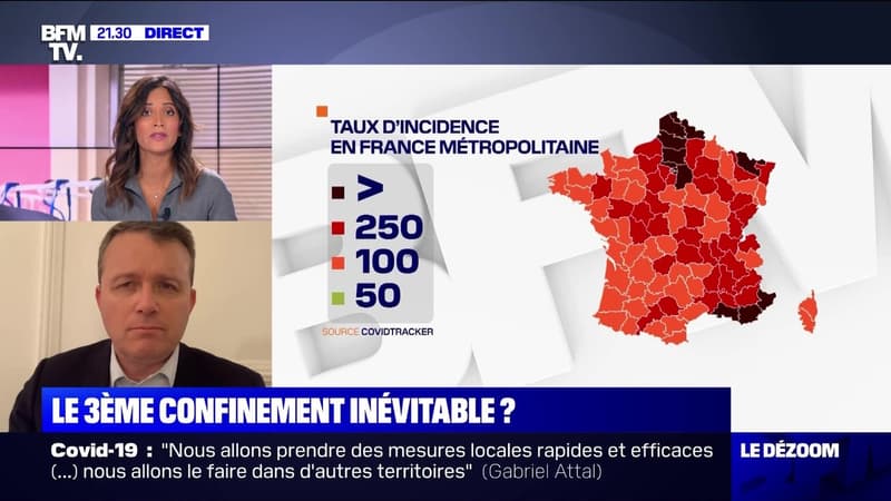 Le 3ème confinement inévitable ? - 24/02