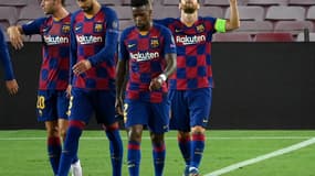 Lionel Messi buteur durant Barça-Naples