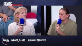 FORUM BFMTV - "Dire que les jeunes ne veulent pas travailler, ce n'est pas vrai": échange entre Tidjan Jacquin, étudiant, et Laurence, infirmière
