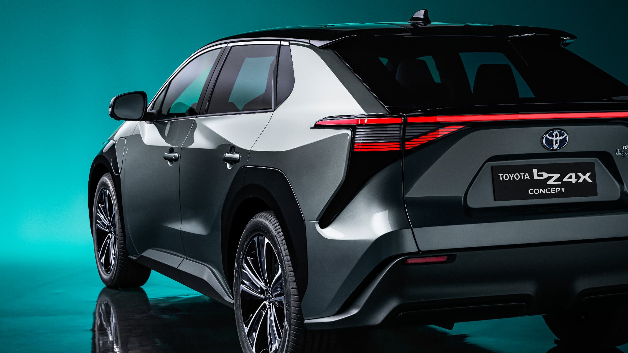 Ce SUV sera le premier modèle 100% électrique de Toyota, jusqu'alors pionnier de l'hybride Ce SUV sera le premier modèle 100% électrique de Toyota, jusqu'alors pionnier de l'hybride