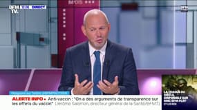 Covid-19: "Nous sommes dans une période décisive, cruciale, un tournant important de cette 4ème vague" pour Jérôme Salomon