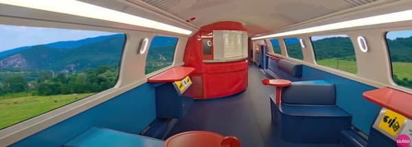 Le nouvel espace "relax" des trains Ouigo