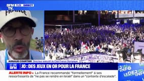 Arnaud Courtier (Club France Olympique): "Très peu de temps après la fin de ses compétitions, Léon Marchand sera au Club France"
