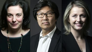 Emmanuelle Cosse, jean-Vincent Placé et Barbara Pompili font leur entrée au gouvernement.