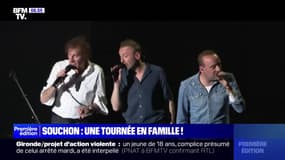 Alain Souchon revisite ses tubes avec ses deux fils pour une tournée en famille