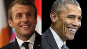 Emmanuel Macron et Barack Obama déjeuneront ensemble à l'Elysée le 2 décembre. 