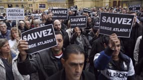 Marche de soutien à Serge Atlaoui, à Metz, le 25 avril. 