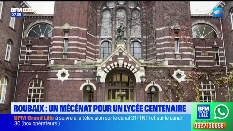 Roubaix: une association d'anciens élèves lance un appel aux dons pour rénover la façade d'un lycée centenaire