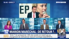 Marion Maréchal: De retour ?