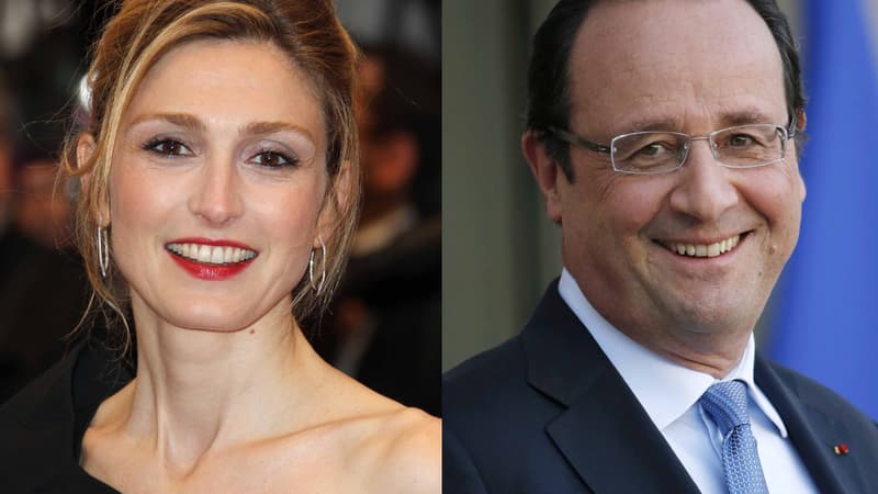 Julie Gayet et François Hollande.