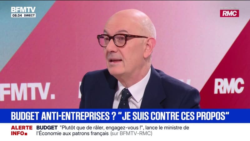 Roland Lescure, ministre de l’Économie, avoue "ne pas pouvoir dire" que la contribution exceptionnelle sur les bénéfices des grandes entreprises ne sera pas reconduite l'an prochain