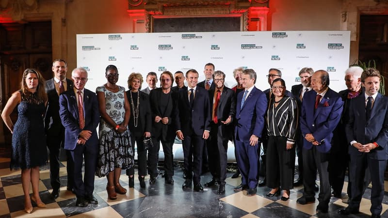 Emmanuel Macron a dîné avec plusieurs personnalités mercredi à Lyon.