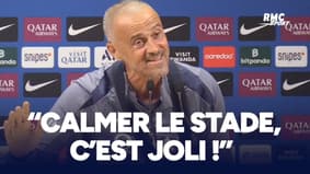 OM-PSG : "Calmer le stade, c'est joli" prévient Luis Enrique