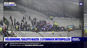 OM-OL: 3 supporters lyonnais interpellés pour des cris racistes et des saluts nazis
