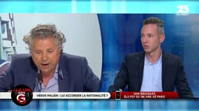 #MamoudouGassama "Arrêtez de regarder les gens par leur couleur de peau ! Vous êtes obsédés par la race !" @GWGoldnadel à @IanBrossat #GGRMC