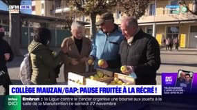 Hautes-Alpes : Des pommes locales pour la récré 