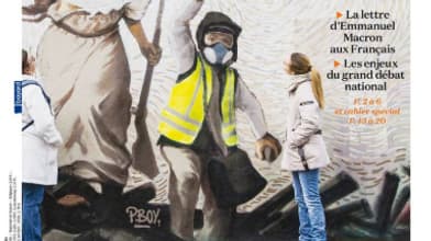 La Une de La Croix ce lundi 14 janvier 2019