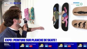 Lyon City : Expo consacrée à la peinture sur planche de skate : Spraying Board !