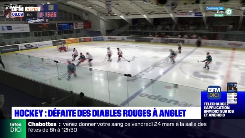 Ligue Magnus: défaite des Diables Rouges à Anglet