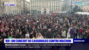 Lyon: un concert de casseroles pendant l'allocution d'Emmanuel Macron