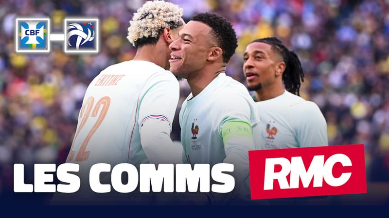 Brésil 1-2 France : Mbappé et Ekitiké buteurs, les Bleus s'offrent la Seleção (comms RMC)